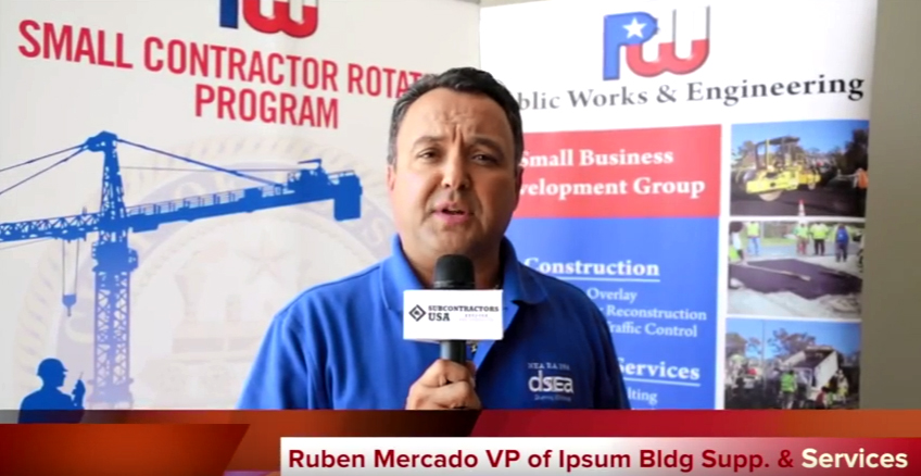 Ruben Mercado Vice Pres. of Ipsum Bldg Supp. & Services