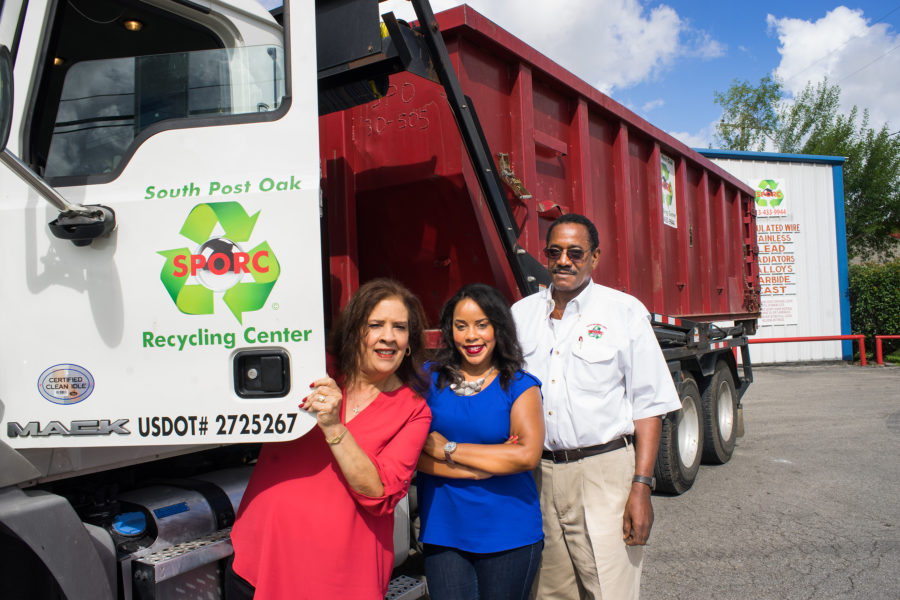 South Post Oak Recycling Center: Serving the Community and a Greater Cause