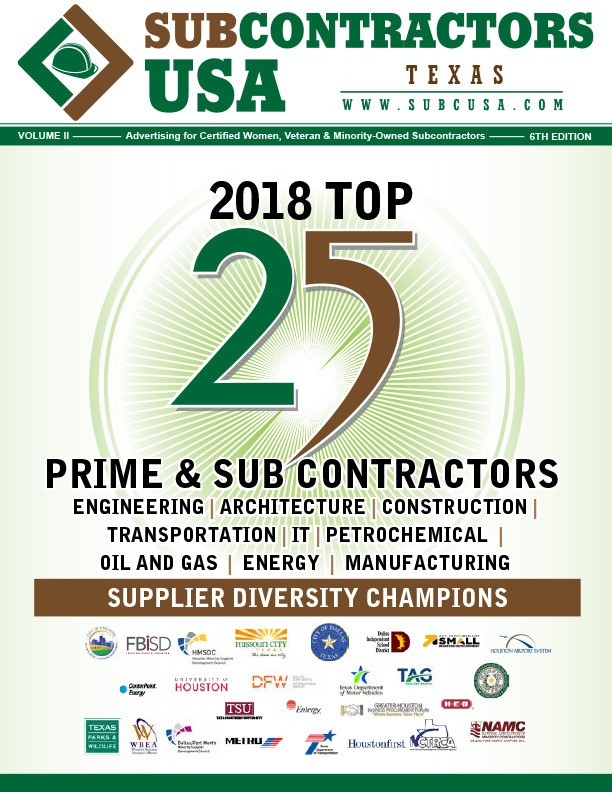 2018 Prime Contractors