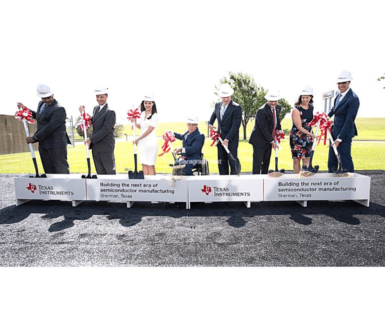 Texas Instruments Breaks Ground on New 300-MM Semiconductor Wafer Fabrication Plants in Sherman, Texas