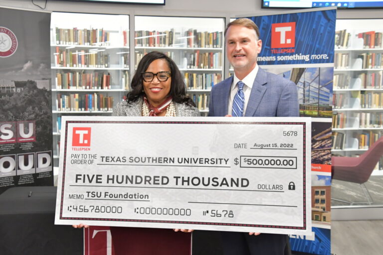 Tellepsen Announces Partnership With Texas Southern University