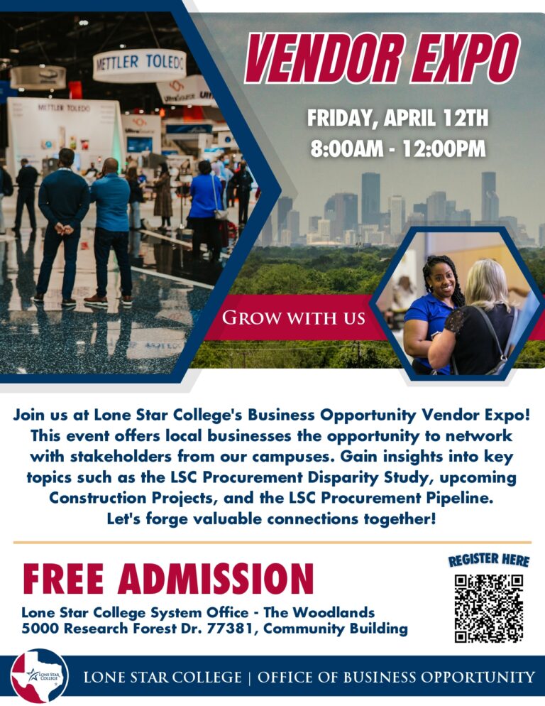 Lone Star College’s Business Opportunity Vendor Expo