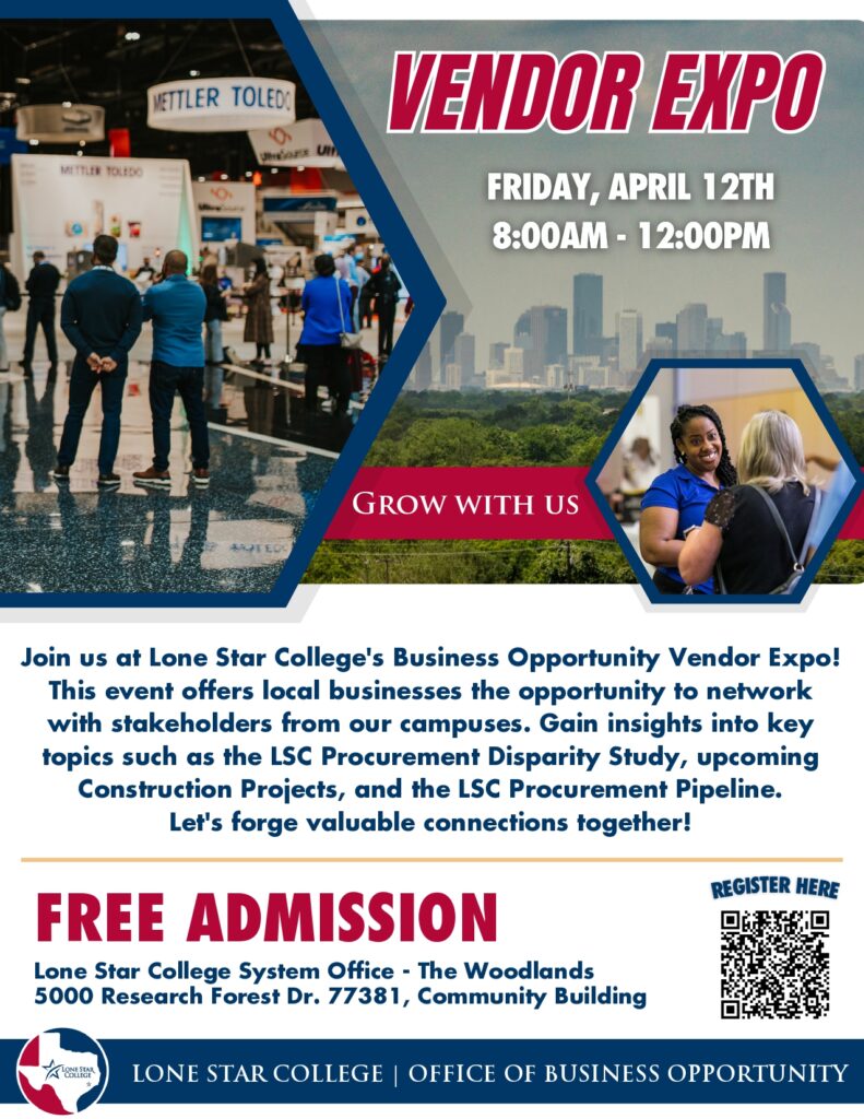 Lone Star College's Business Opportunity Vendor Expo - Subcontractors USA
