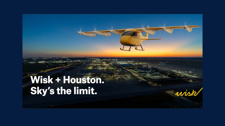 Wisk Aero and Houston Airports Partner to Bring Autonomous Air Taxis to the Greater Houston Region