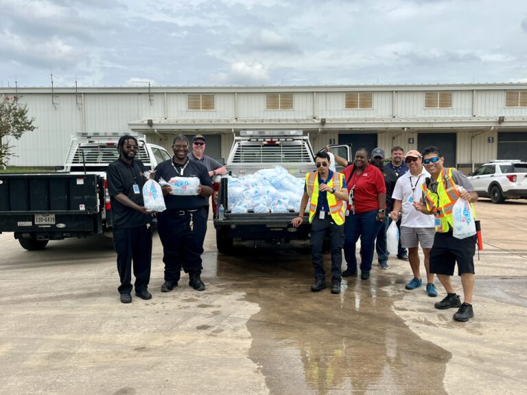 Houston Airports Employees Support Colleagues Impacted by Hurricane Beryl