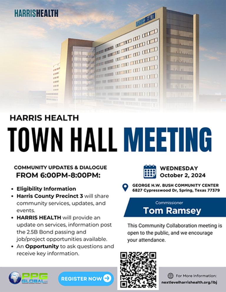 Harris Health Town Hall Meeting