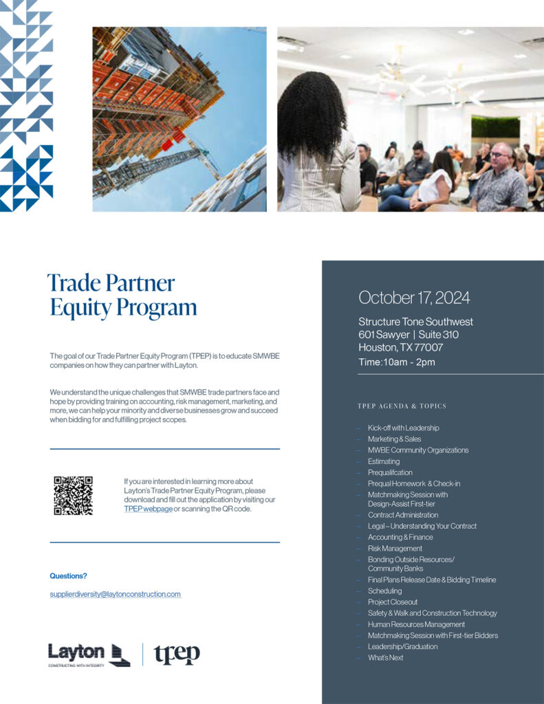 Trade Partner Equity Program