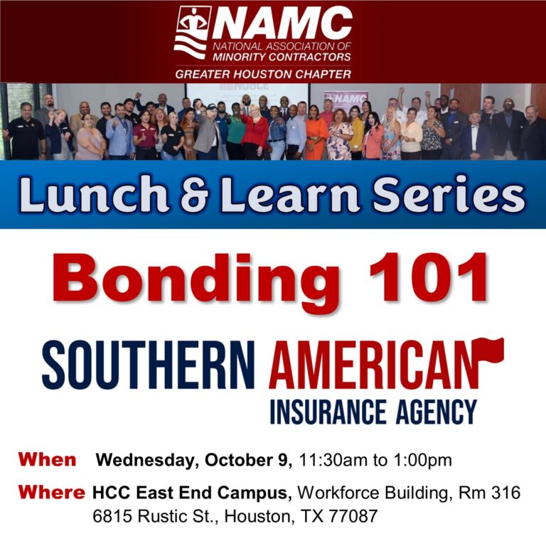 Don’t miss our next Lunch & Learn – Bonding 101