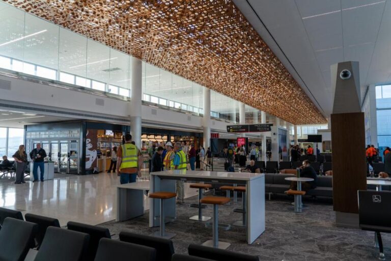 Expanded Terminal D Now Open at Bush Airport