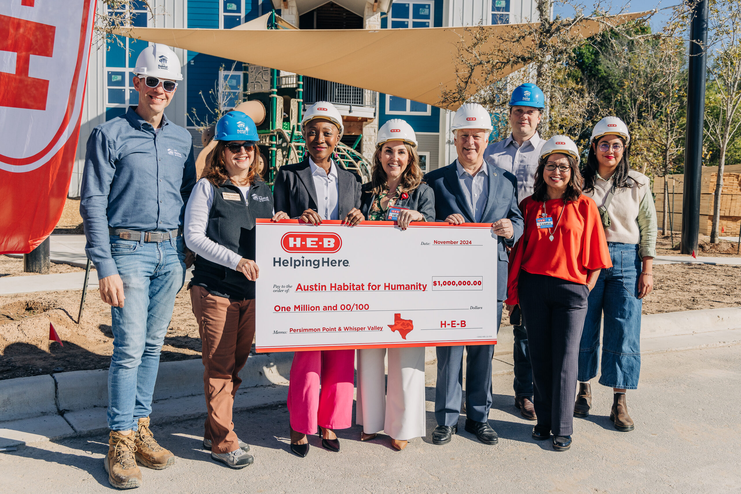 H-E-B Commits $1 Million to Development of Affordable Housing Projects in East Austin