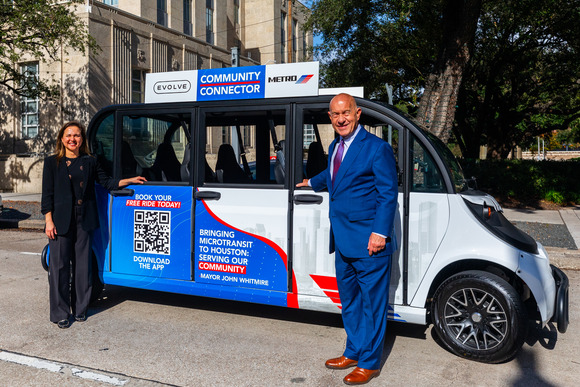 City of Houston and METRO Partnership Powers Microtransit Downtown