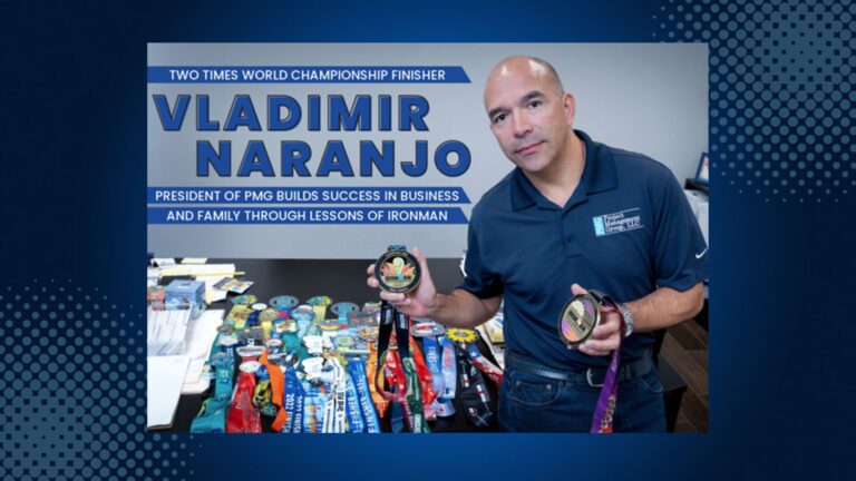 Two-Time World Championship Finisher Vladimir Naranjo, President of PMG, Builds Success in Business and Family Through Lessons of Ironman