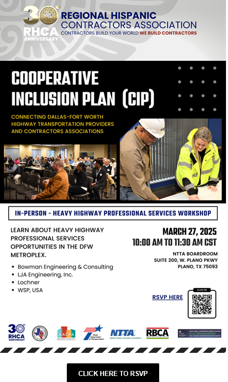 CIP Heavy Highway Professional Services Workshop