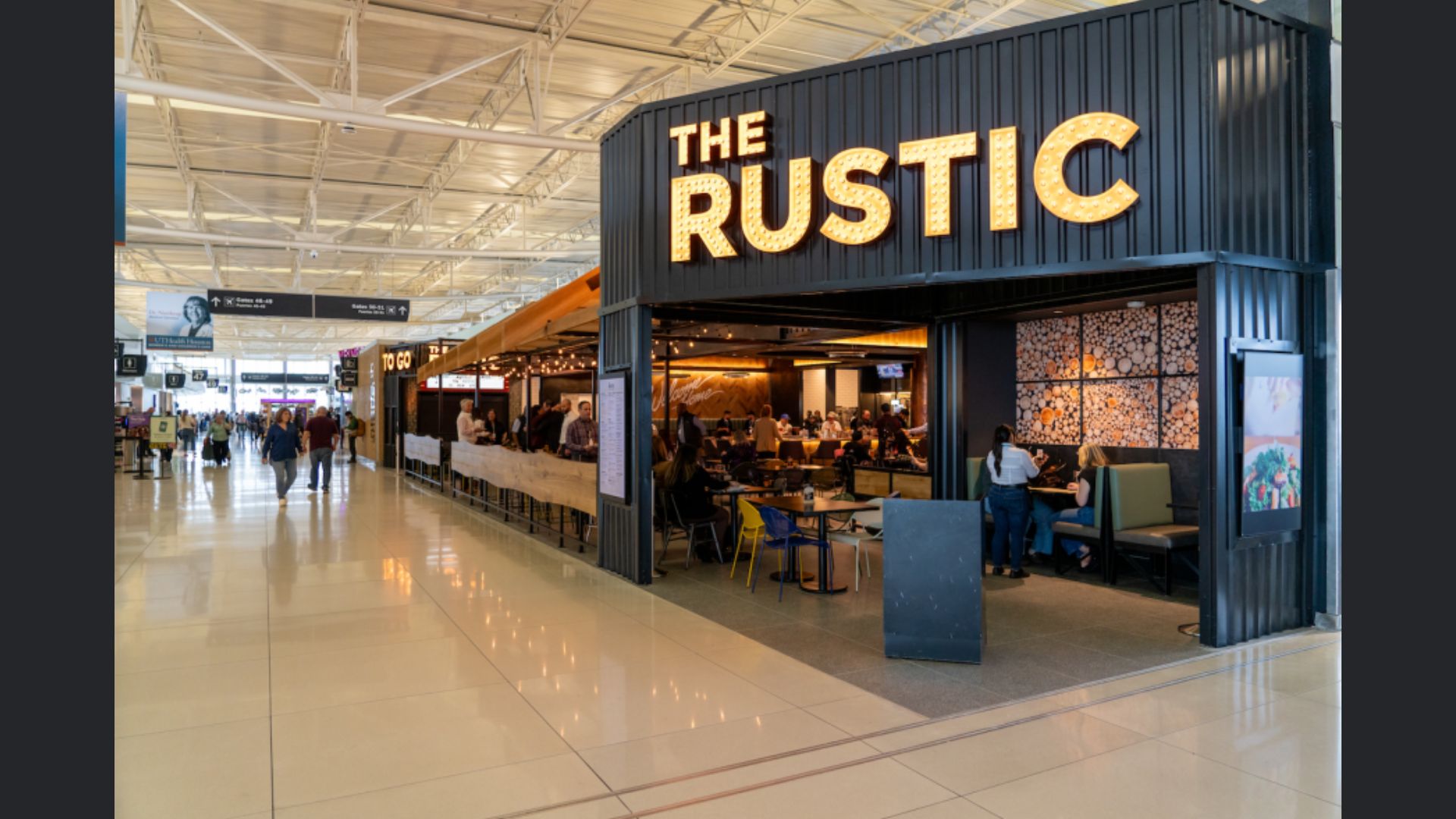 The Rustic Opens at Houston’s Hobby Airport