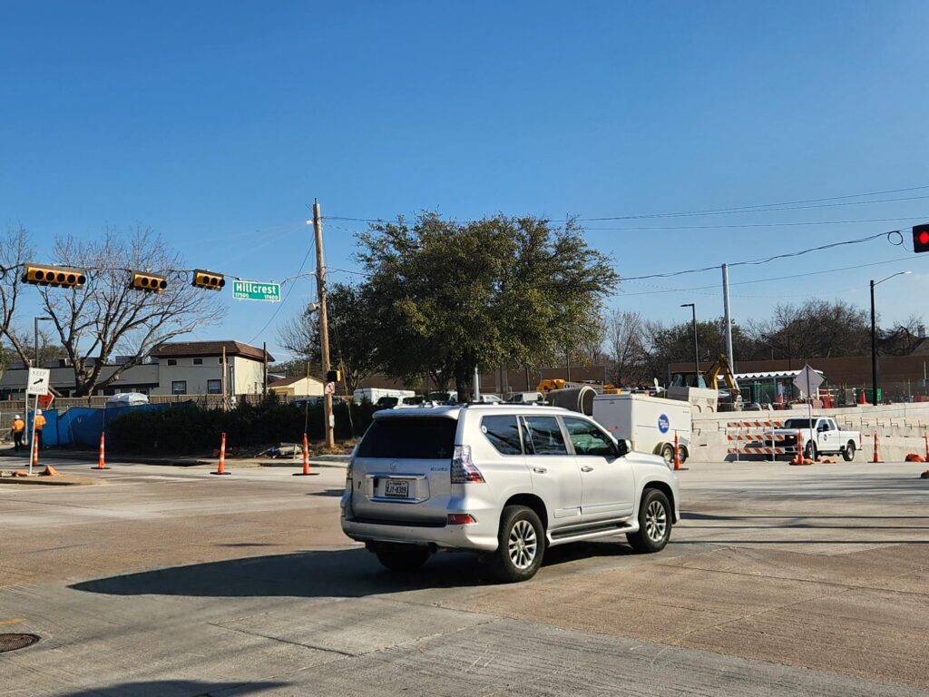 Hillcrest Road Back Open After 54-Week Closure for DART Silver Line Work