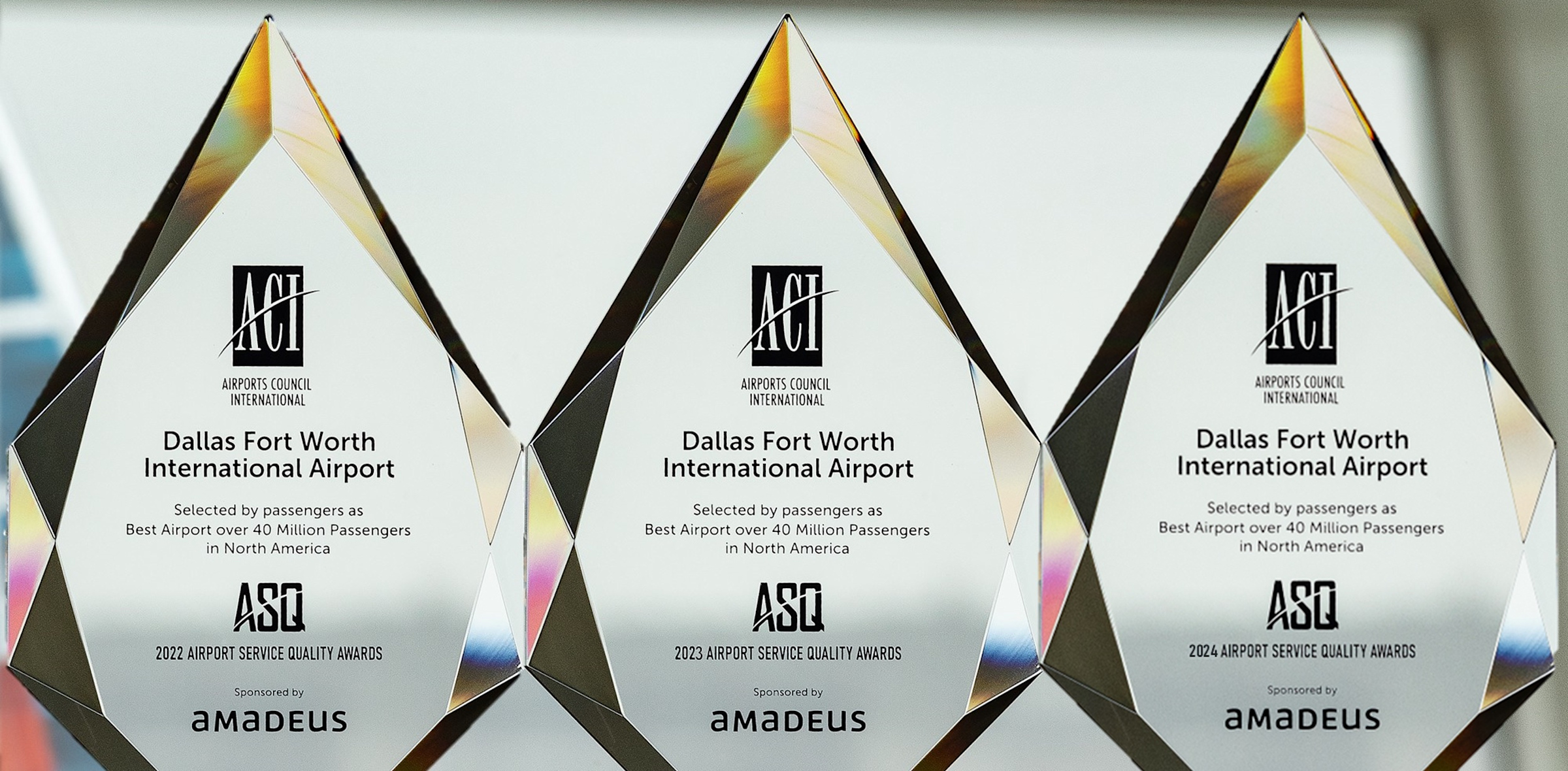 DFW Named Best Airport in North America by Airports Council International World