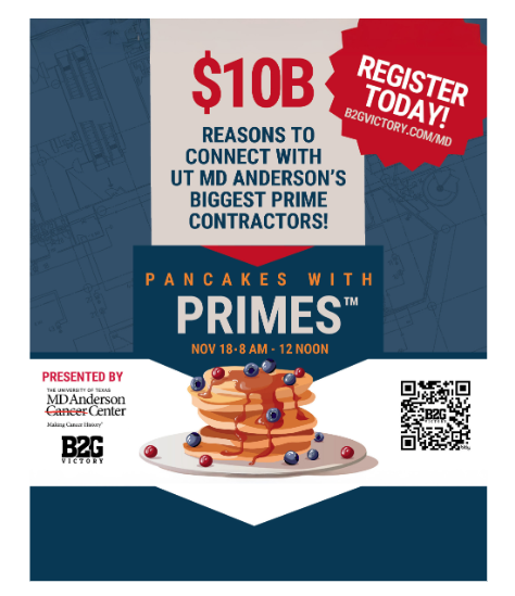 MD Anderson Presents Pancakes with Primes