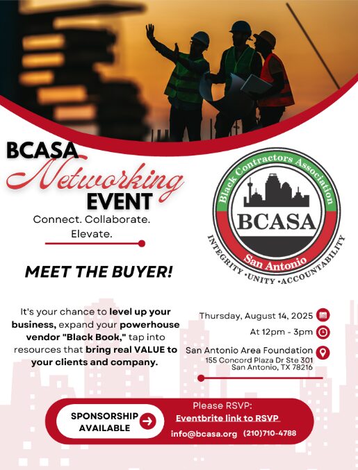 Black Contractors Association Networking Event