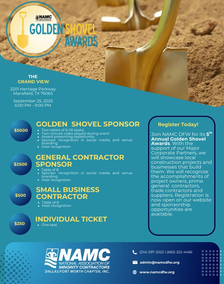 NAMC - Golden Shovel Awards