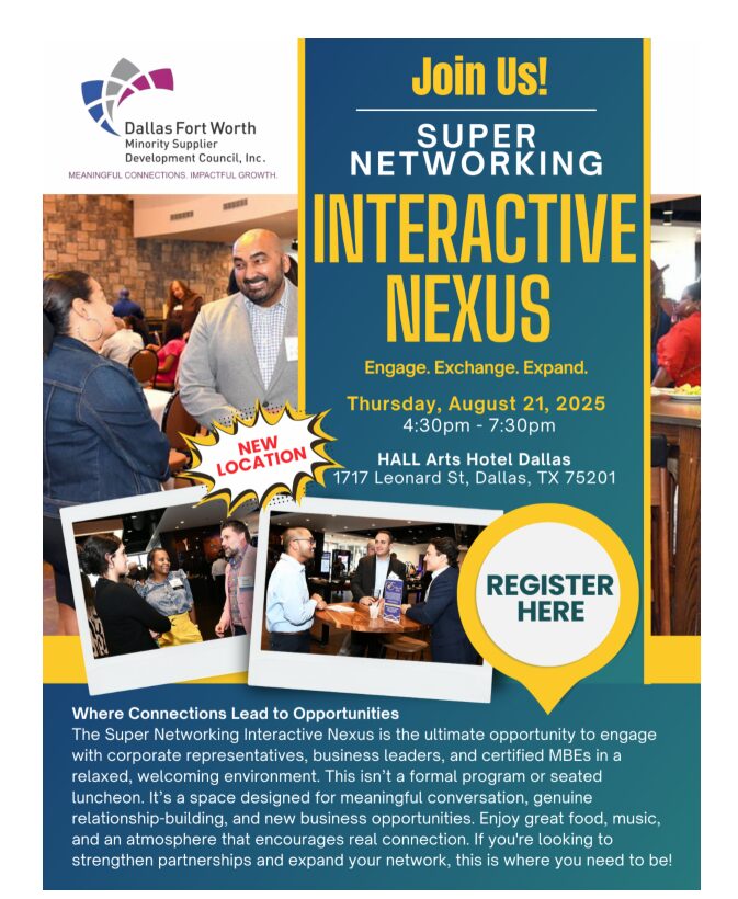 DFWMSDC - Super Networking Interactive Nexus