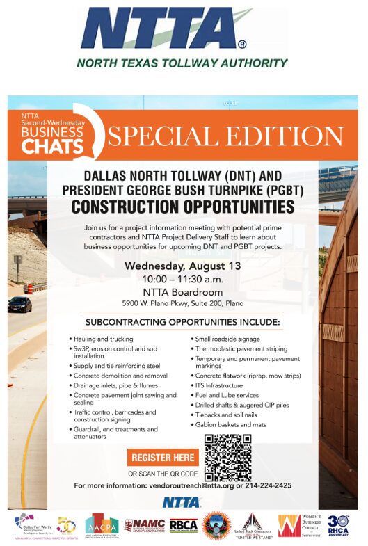 NTTA - Second Wednesday Business Chat