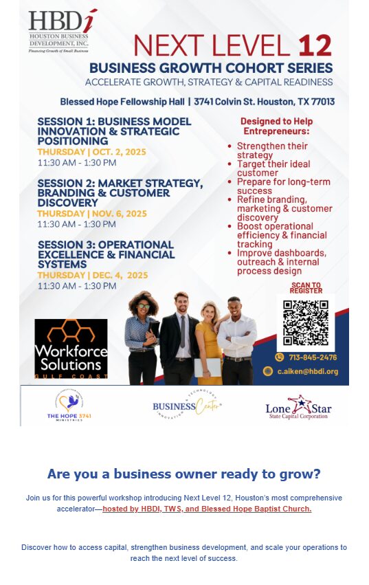 HBDI - Business Growth Cohort Series