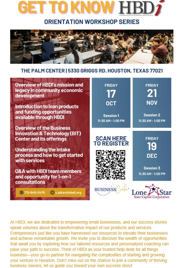 Get to Know HBDI Orientation Workshop Series