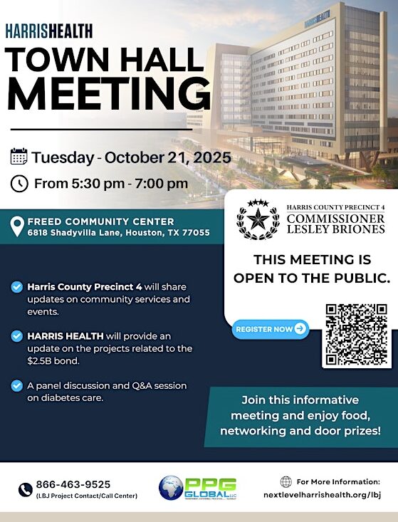 Houston, TX - Harris Health Town Hall Meeting 1 Harris Health - Town Hall Meeting