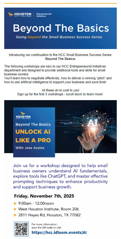 Houston City College - Beyond The Basics