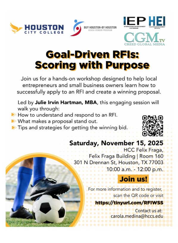 Houston City College - Goal Driven FRIs: Scoring with Purpose