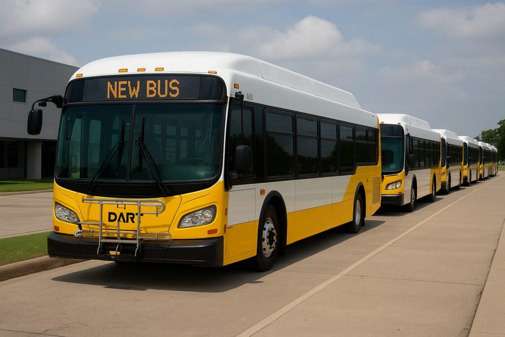 DART Receives $7.094 Million FTA Grant to Support Bus Replacement