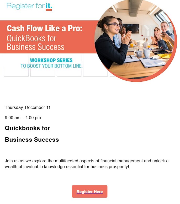 Houston, TX - LiftFund - Cash Flow Like a Pro: QuickBooks for Business Success 1 RHCA Cash Flow Like A Pro: Quick Books for Business Success