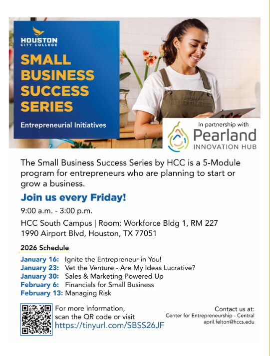 HCC Small Business Success Series - Managing Risk