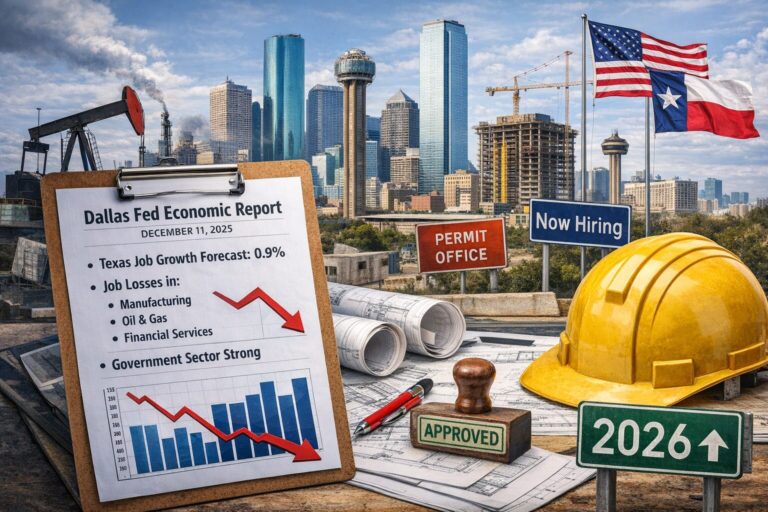 Dallas Feds Latest Texas Employment Forecast Permitting Trends to Watch in 2026