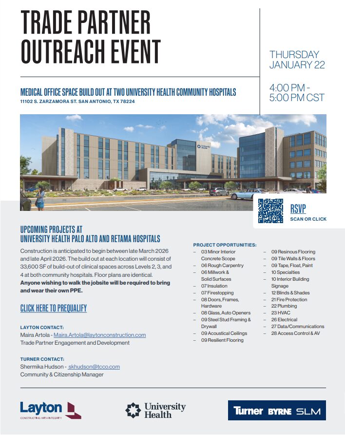 Layton Construction Trade Partner Outreach Event