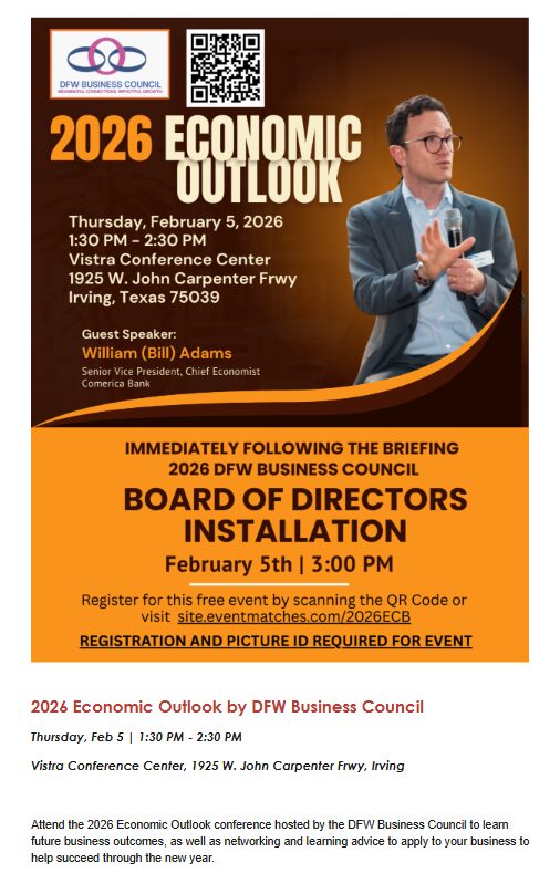 DFW Business Council 2026 Economic Outlook