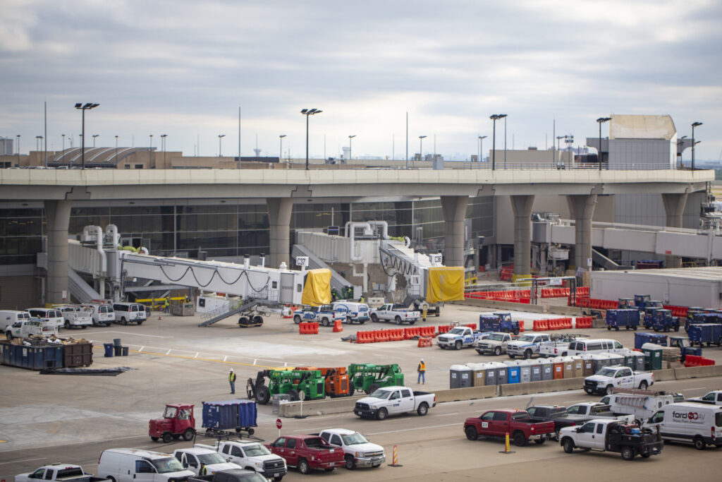 DFW Airport Starts Next Phase of Terminal C Bridge Construction Project