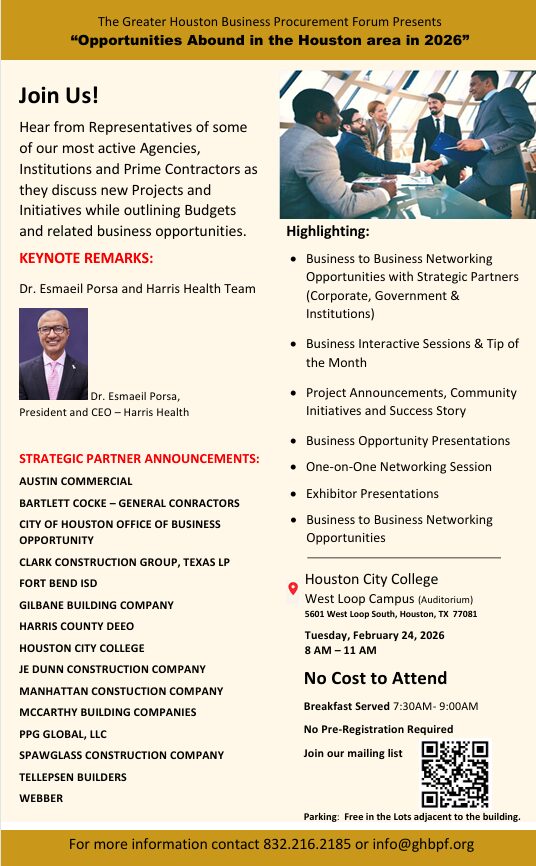 GHPBF - Opportunities Abound in the Houston Area in 2026