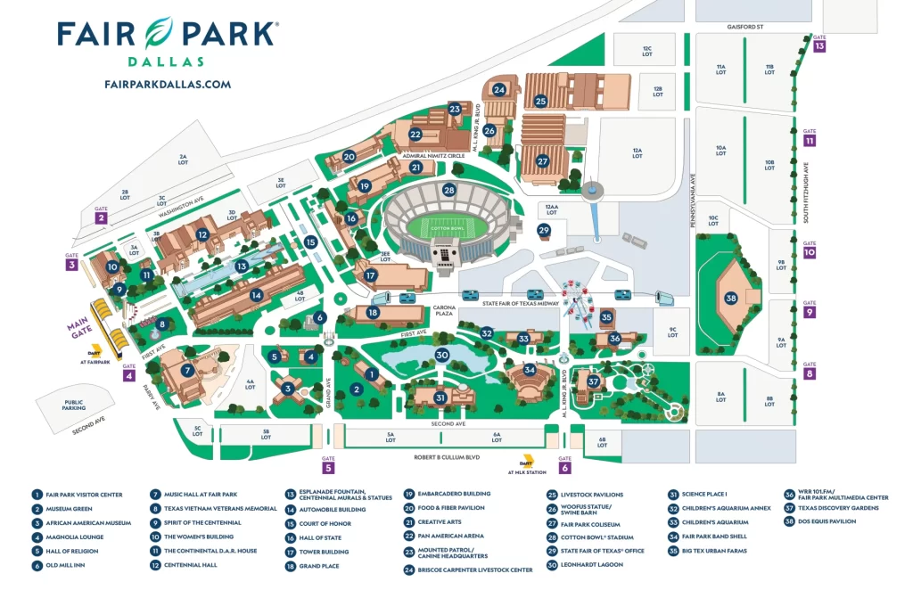 Dallas City Council Approves New Fair Park Community Park in South Dallas
