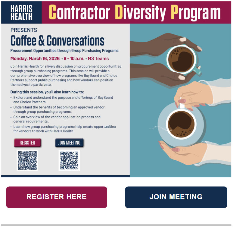 Harris Health Contractor Diversity Program