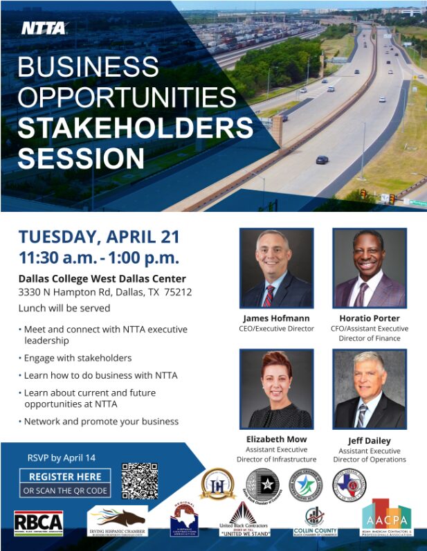 NTTA Business Opportunities Stakeholders Session