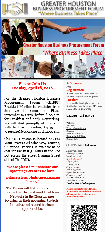 Doing Business within our Healthcare Industry