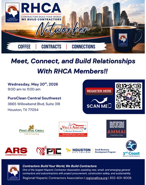 Houston, TX- RHCA Networker 1 Meet, Connect, and Build Relationships with RHCA Members