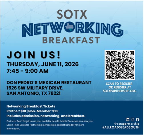 SAN ANTONIO, TX-SoTX NETWORKING BREAKFAST 1 SoTX Networking Breakfast