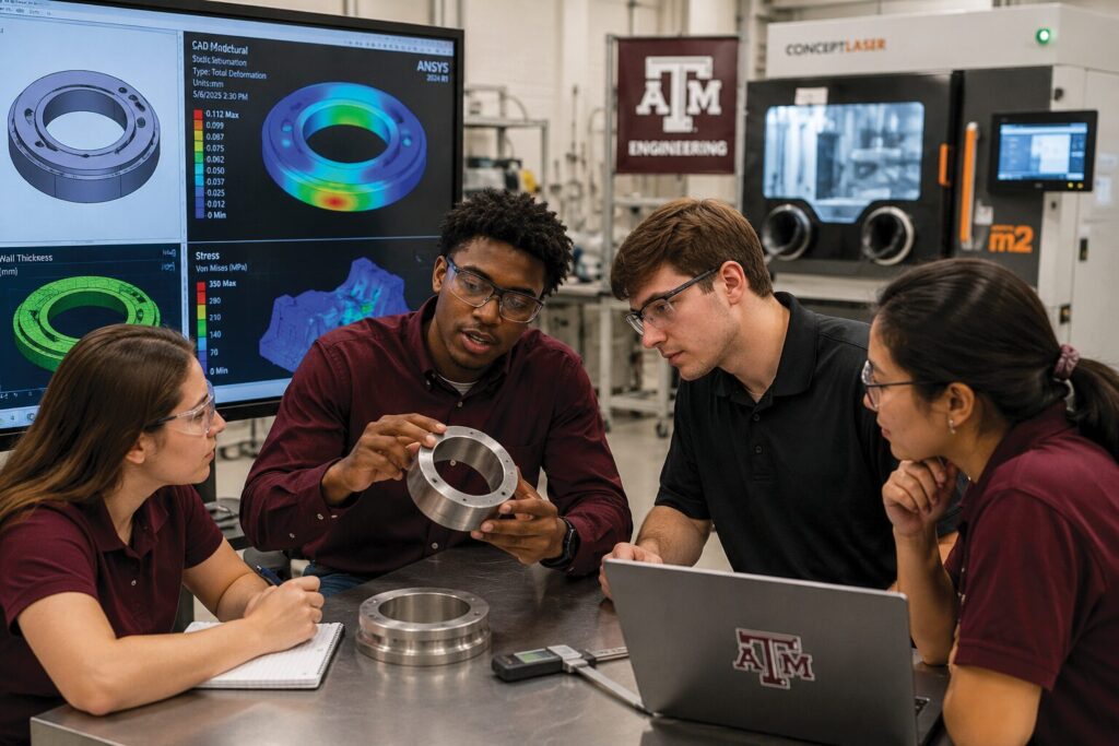 Texas A&M Engineering Team Develops 3D Printed Solution for Oil and Gas Valves 6 Texas A&M Engineering Team Develops 3D Printed Solution for Oil and Gas Valves