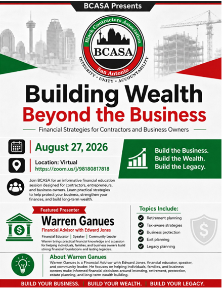 Build the Business. Build the Wealth. Build the Legacy Series