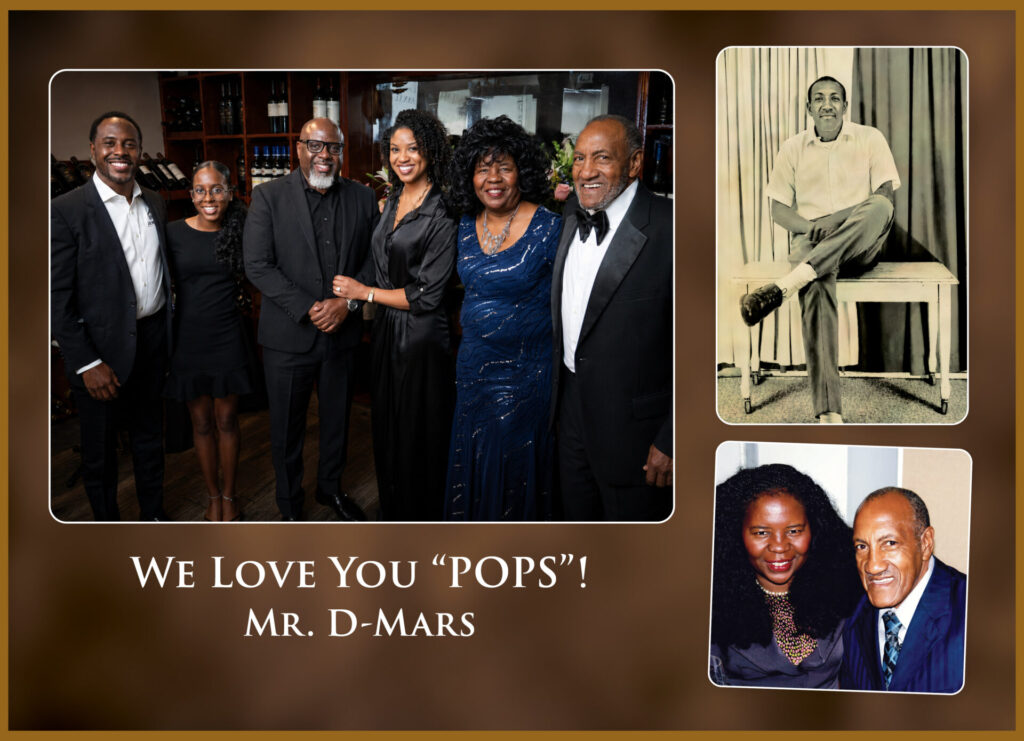 Booker T. Davis, Jr. The Man Behind the D-MARS Legacy 3 Honoring the life and legacy of Poppa D-MARS 3