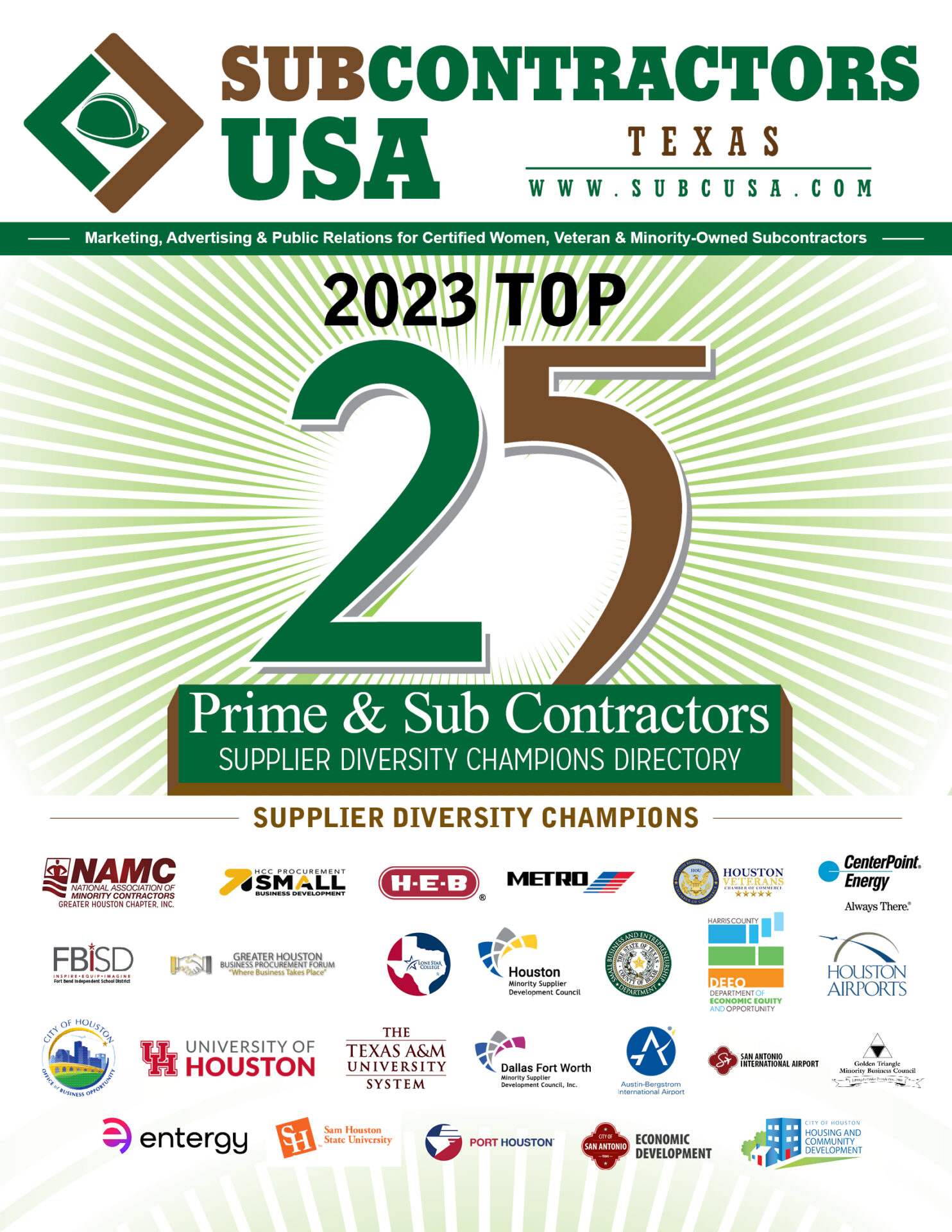 2023 Top 25 Agenda