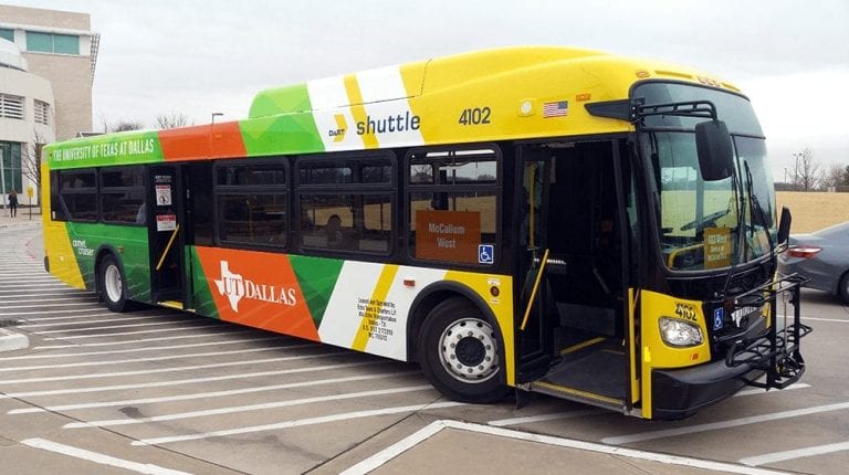 DART Approves New Bus Purchase for UTD Campus Area